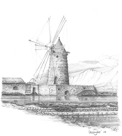 Canizaro Pen Drawing