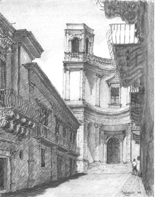 Canizaro Pen Drawing